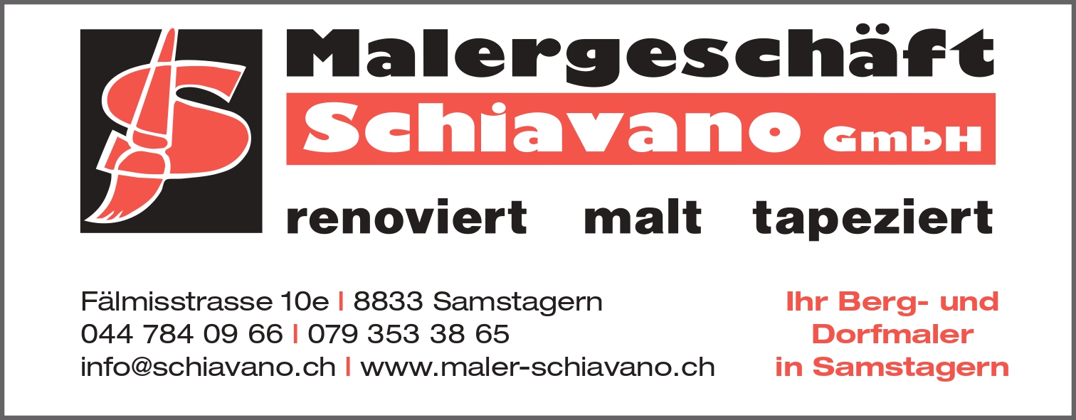 Schiavano Sponsor